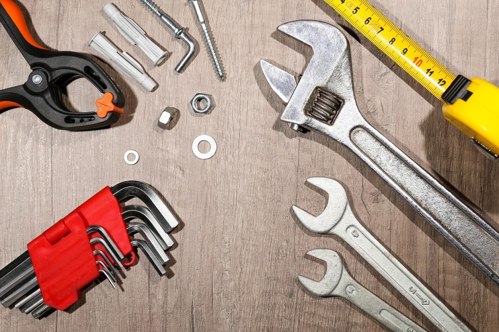 tool, work, repair, roulette, wrench, adjustable wrench, screw, washer, set of hexagons, repair, repair, repair, repair, repair, wrench, wrench, wrench-2663036.jpg