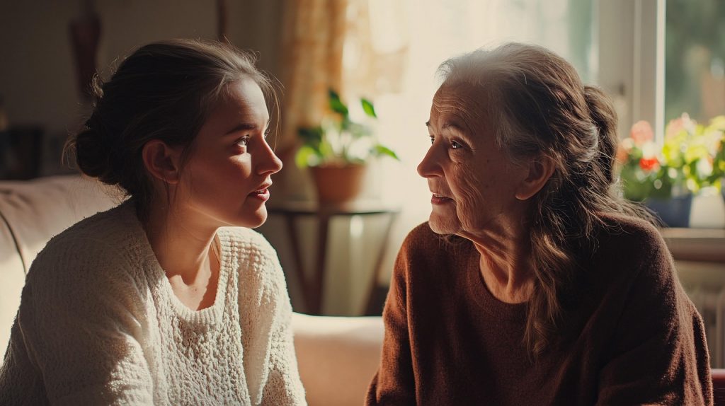 ai generated, visitor, senior, woman, home, care, conversation, support, elder, bond, caregiver, elderly, warmth, cozy, personal, interaction, visit, healthcare, nurse, family, connection, comfort-8971834.jpg